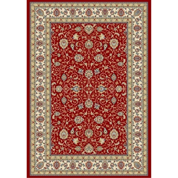 Dynamic Rugs Ancient Garden 9 ft. 2 in. x 12 ft. 10 in. 57120-1464 Rug - Red/Ivory AN1014571201464 - main